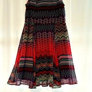 Boho spaghetti strap Dress M